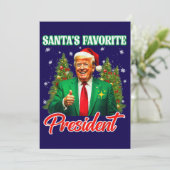 トランプ サンタ帽子 | サンタの推し大統領 シーズンカード (スタンド正面)