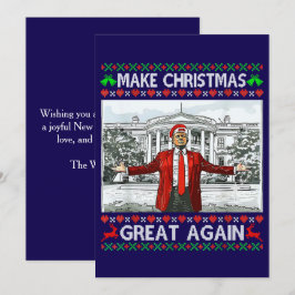 トランプ サンタ帽子 | トランプがクリスマスを再び偉大にする シーズンカード