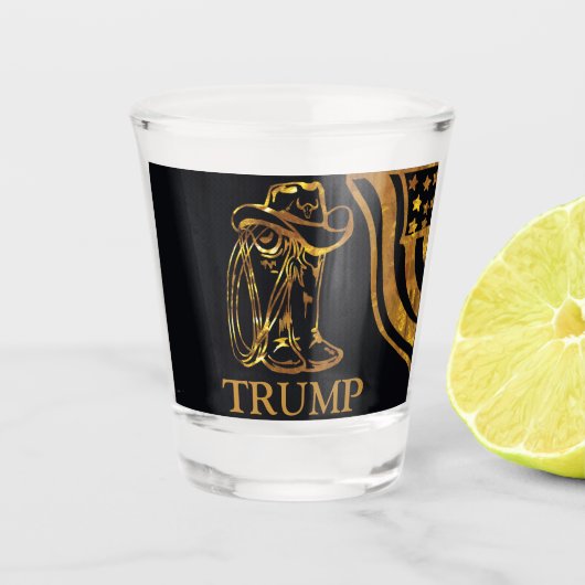 トランプ ショットグラス (正面)