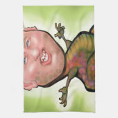トランプ・ジラ キッチンタオル (縦)