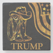 トランプ ストーンコースター (正面)