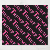 トランプ スパークリングワインラベル (シングルラベル)