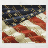 トランプ スパークリングワインラベル (シングルラベル)