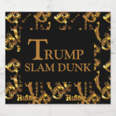 トランプ スパークリングワインラベル (シングルラベル)