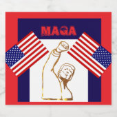 トランプ スパークリングワインラベル (シングルラベル)