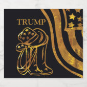 トランプ スパークリングワインラベル (シングルラベル)