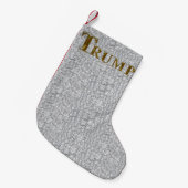 トランプ スモールクリスマスストッキング (正面 (吊り時))