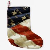 トランプ スモールクリスマスストッキング (正面)