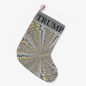トランプ スモールクリスマスストッキング (正面 (吊り時))
