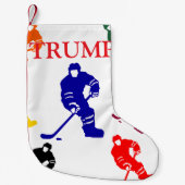 トランプ スモールクリスマスストッキング (正面)