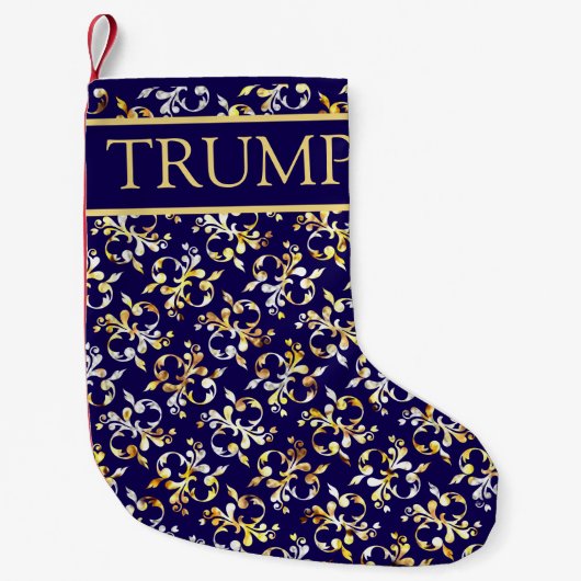 トランプ スモールクリスマスストッキング (正面)