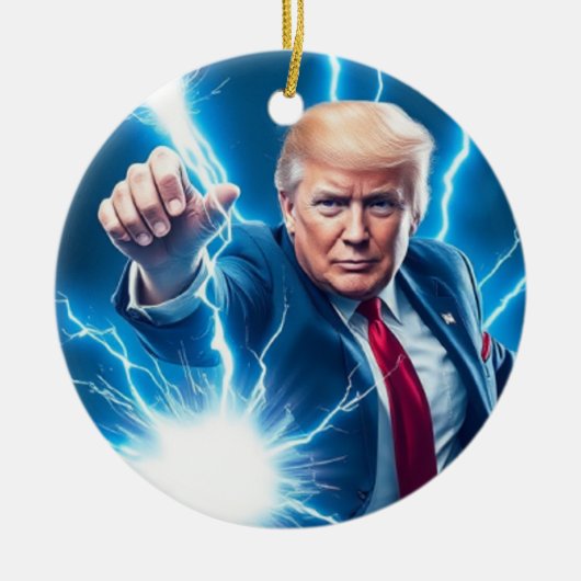 トランプ セラミックオーナメント (正面)