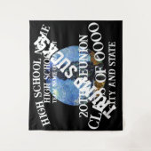 トランプ・セレブレーション 卒業 クラス リタイアメント クルーズ タペストリー (正面)