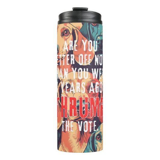 トランプ・タンブラー:「今はオフにした方がいい?」 タンブラー (正面)