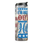 トランプ・タンブラー:「私はアウトローに投票している」 タンブラー (回転左)