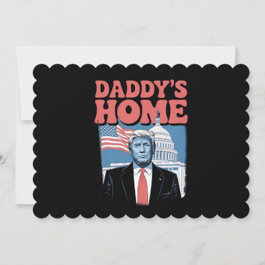 トランプ・ダディ大統領宅アメリカを連れ戻す 招待状 (正面)