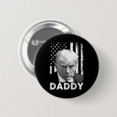 トランプ・ダディ 2025 大統領 支持者 男性 女性 缶バッジ (正面&裏面)