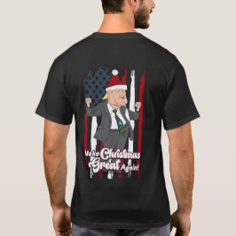 トランプ・ダンスが再びクリスマスを素晴らし作る Tシャツ