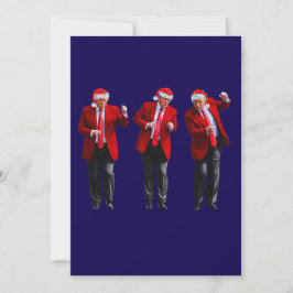 トランプ ダンス クリスマスカード