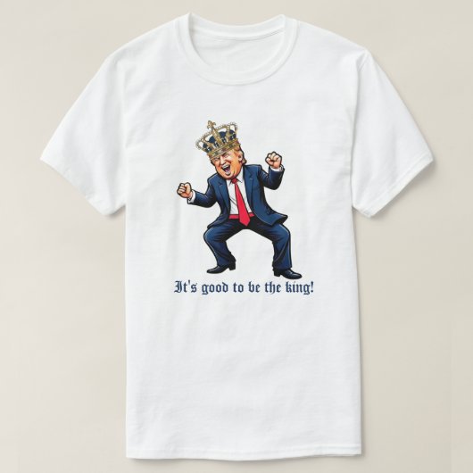 トランプ ダンス 名前入り Tシャツ (デザイン正面)