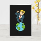 トランプ ダンス 面白い セリフ カード (黄色い花)
