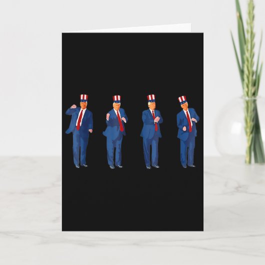 トランプ ダンス 4th Of July Trump 2025 _1 カード (正面)