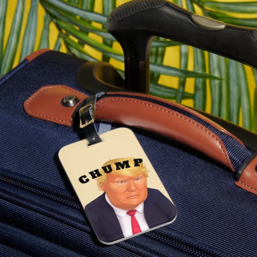 トランプ/チャンプのスーツケース ラゲッジタグ (正面インサイチュ1)