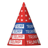トランプ – トランプ大統領紙パーティー帽子 パーティーハット (裏面)