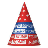 トランプ – トランプ大統領紙パーティー帽子 パーティーハット (左)