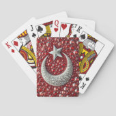 トランプ（トルコ色） トランプ (裏面)