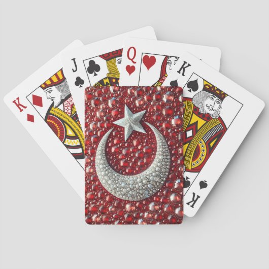 トランプ（トルコ色） トランプ (裏面)