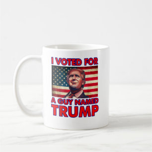 トランプ・ドナルド・トランプという男に投票した コーヒーマグカップ
