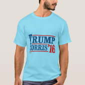 トランプ・ノリス2016 Tシャツ (正面)