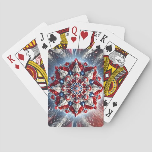 トランプ（ノルウェー色） トランプ (裏面)