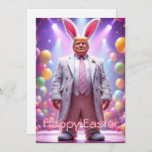 トランプ – ハッピーイースター シーズンカード (正面/裏面)