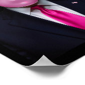 トランプ・バブルガムシャツ2024投票おもしろい大統領C ポスター (角)