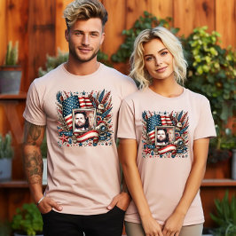 トランプ&バンス7月4日の独立記念日 Tシャツ