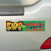 トランプ バンパーステッカー (車上)