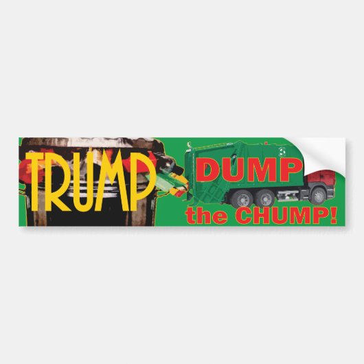 トランプ バンパーステッカー (正面)