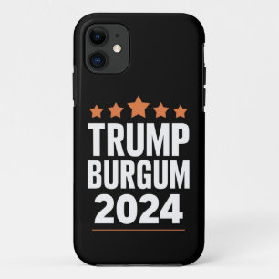 トランプ・バーガム大統領 2024 米国選挙 iPhone 11 ケース