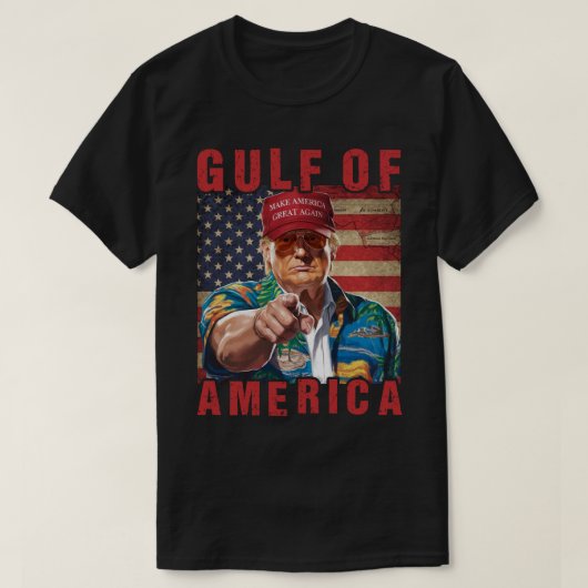 トランプ・パロディ・ギフト・オブ・アメリカ Tシャツ (デザイン正面)