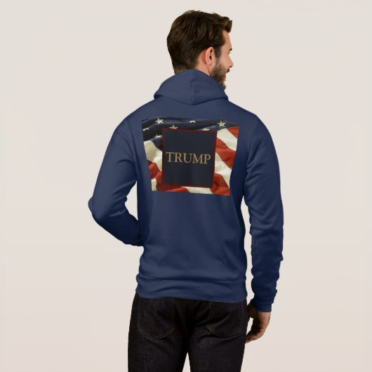 トランプ パーカ (裏面フル)