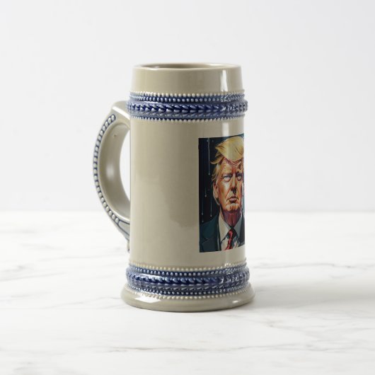 トランプ ビールジョッキ (正面左)