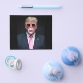 トランプ ピンク 風船ガム 大統領 47 アメリカ チラシ (シングル)