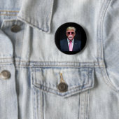トランプ ピンク 風船ガム 大統領 47 アメリカ 缶バッジ (インサイチュ)