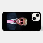 トランプ ピンク 風船ガム 大統領 47 アメリカ Case-Mate iPhoneケース (裏面 (横))