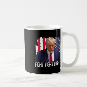 トランプ ファイト ファイト ファイト アメリカ国旗 ドナルド トランプ コーヒーマグカップ