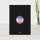 トランプ・ファブ素晴らし大統領記念日 サンキューカード (裏面)