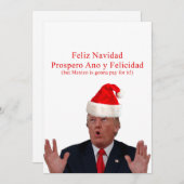 トランプ。フェリズ・ナヴィダメキシコが払う！ シーズンカード (正面/裏面)