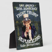 トランプ フォトプラーク (側面)